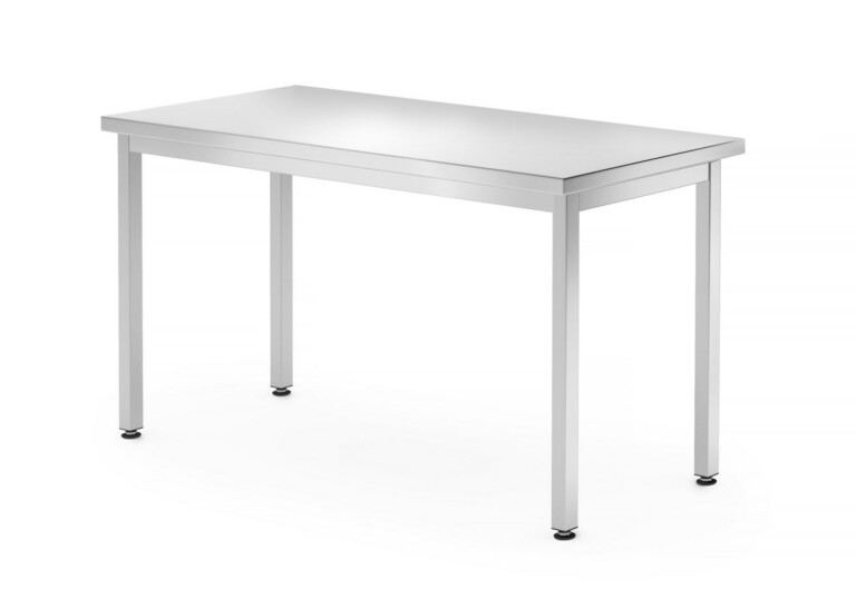 Kesklaud ilma riiulita – polditud, HENDI, Profi Line, 1200x600x(H)850mm