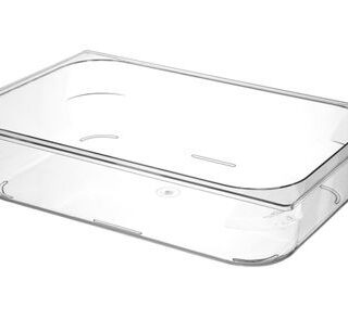 360x250x(H)80mm Polükarbonaadist jäätise küvett 5L