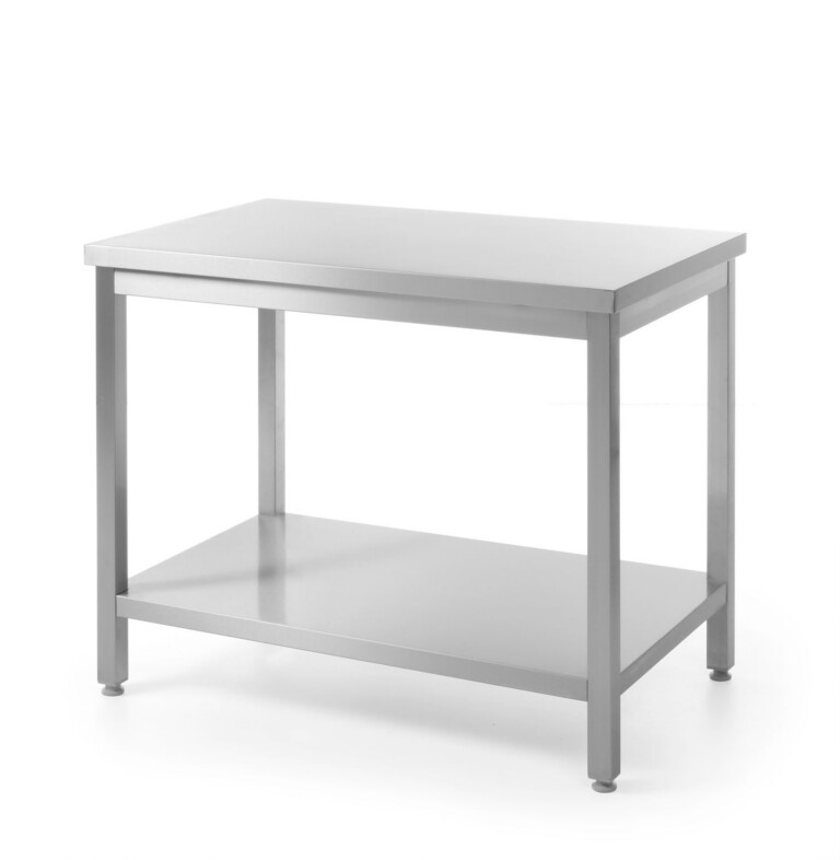 Keskne töölaud - poltidega, HENDI, Profi Line, 800x700x850 mm, 800x700x(H)850mm