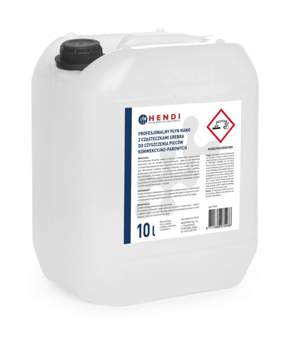 Professional NANO liquid with silver particles for cleaning combi ovens