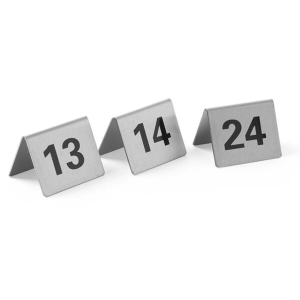 Numbrid 13–24 Infosildid - numbrid 50x35x40mm