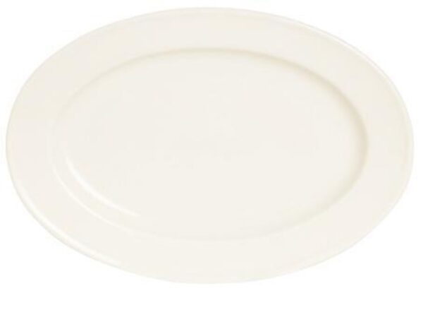 390x270mm Crema ovaalne taldrik - Image 2