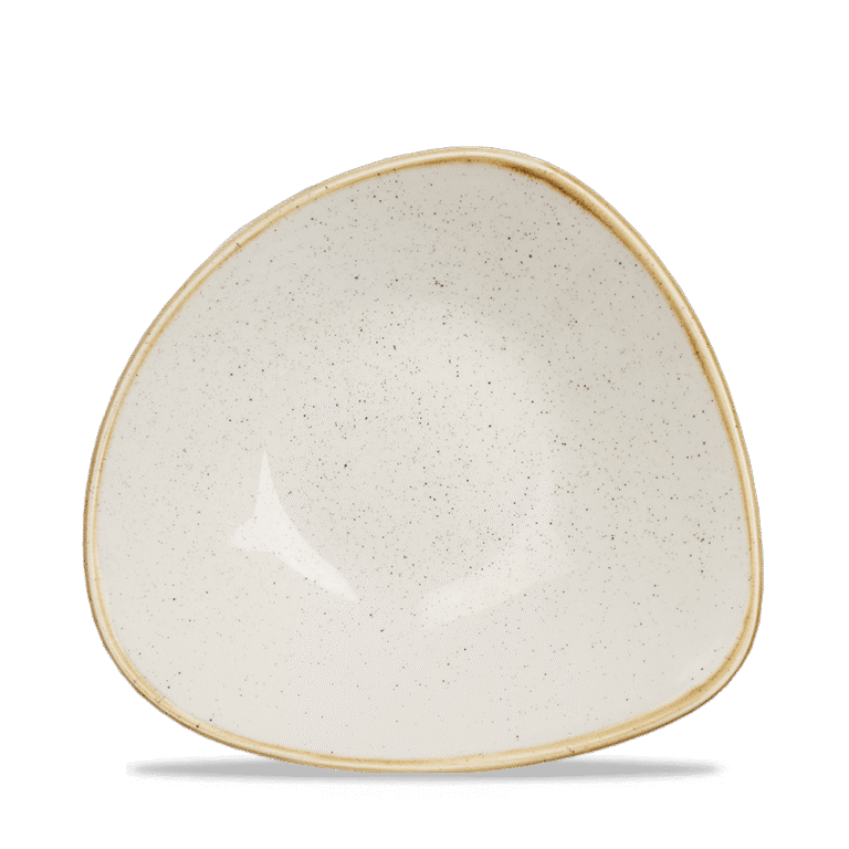 235mm Stonecast Barley White kolmnurkne kauss