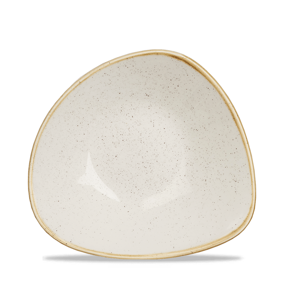 235mm Stonecast Barley White kolmnurkne kauss