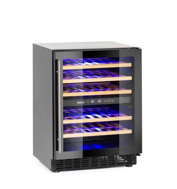 Veinijahuti, 2-tsoon, 46 pudelit Arktic 133L 220-240V/90W, 595x588x820mm