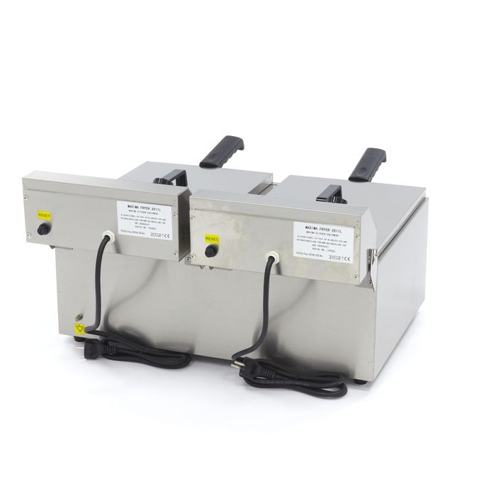 2x11L Fritüür topeltkorviga / Deep Fryer - Image 4