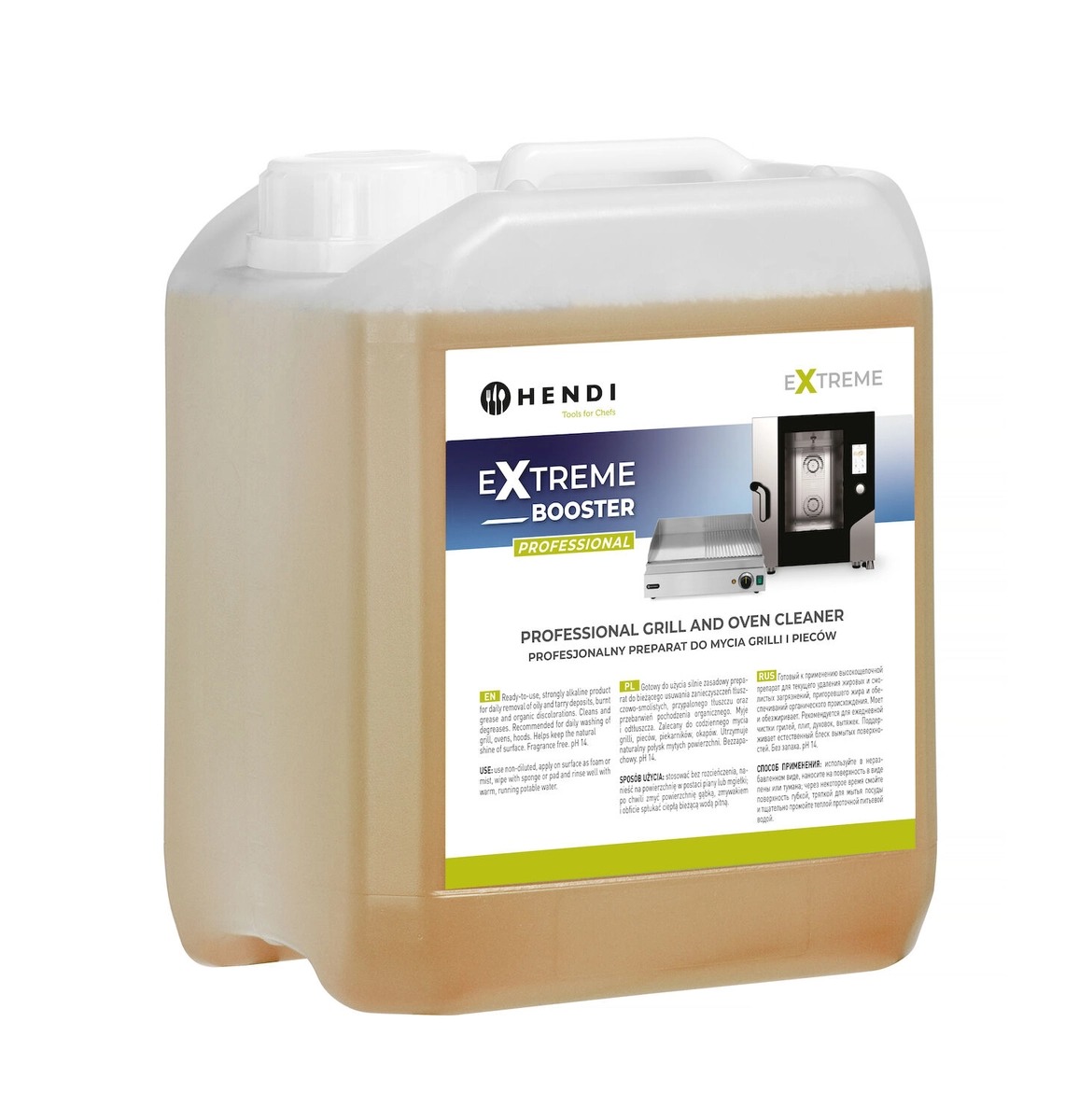 5L Extreme Booster Professionaalne pesukontsentraat grillide ja ahjude puhastamiseks