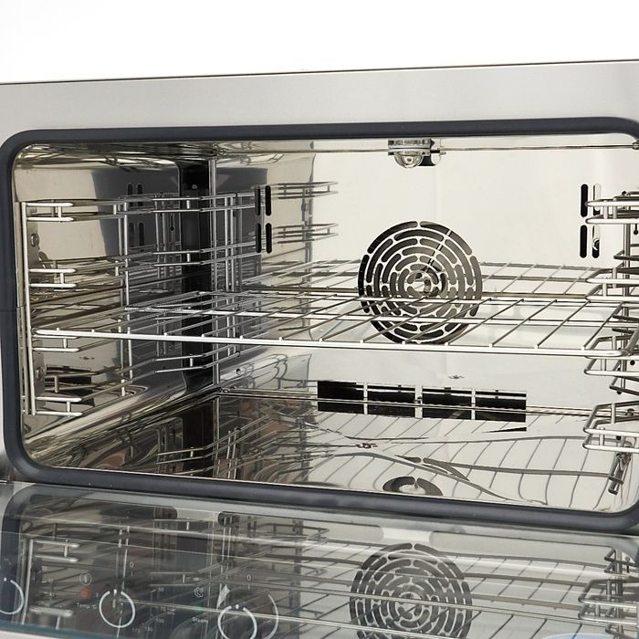 1/1 GN Kombineeritud Auruahi - sobib 4 Ahjuplaadile (60x40cm) - Analoog - 400V - Image 4