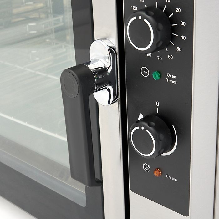 1/1 GN Kombineeritud Auruahi - sobib 6 Ahjuplaadile (60 x 40 cm) - Analoog - 400V - Image 2