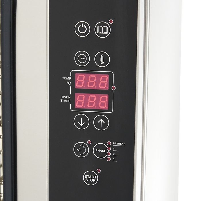 1/1 GN Kombineeritud Auruahi - sobib 10 Ahjuplaadile (60 x 40 cm) - Digitaalne Ekraan - 400V - Image 2