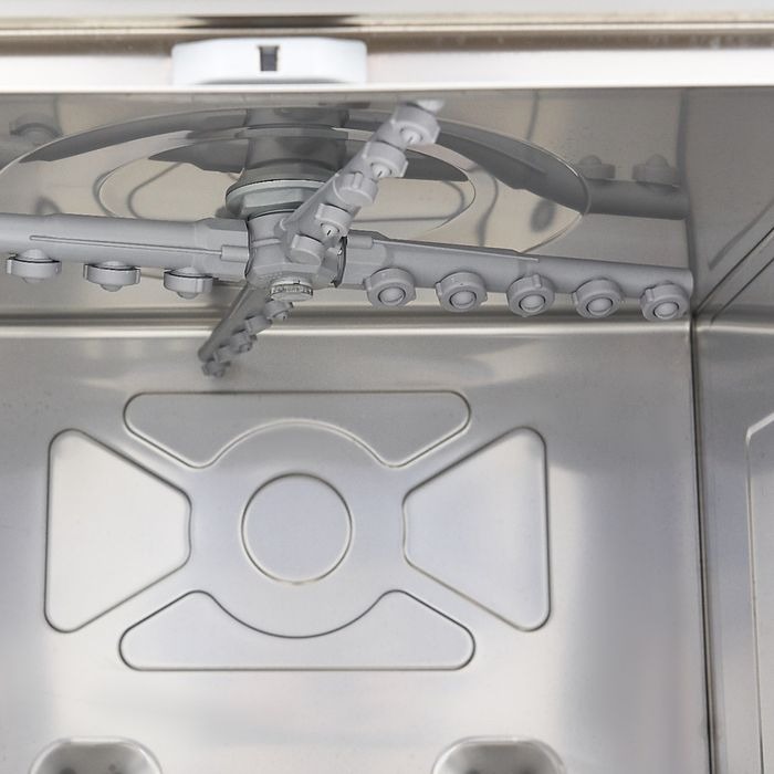 Nõudepesumasin - 50 x 50cm - tühjendus-, loputus- ja seebipumbaga - digitaalne ekraan - 400V - Image 9