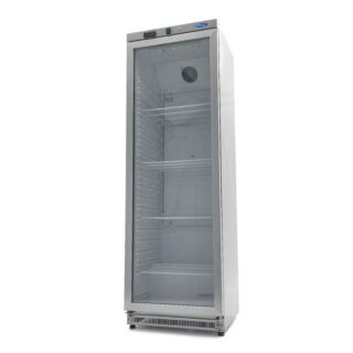 400L Fridge Stainless Steel with Glass Door