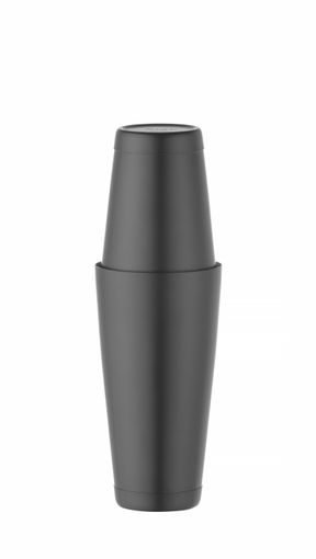 Tin-on-Tin Boston shaker 0.8L Black ø90mm