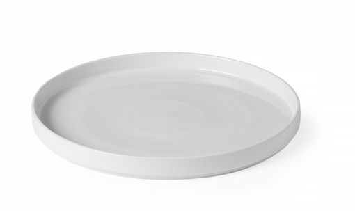 Kõrge äärega plaat Oslo Valge ⌀280x(H)28mm