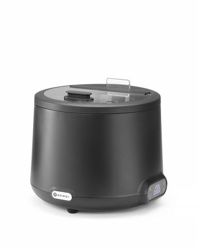Soup kettle HENDI UNIQ 8L, Black, 220-240V/500W, fi.365x(H)325mm