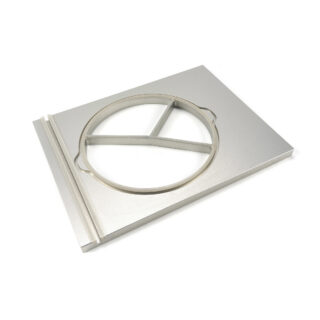 Pearl Round Tray ? 250 mm - Large - 3 Compartments