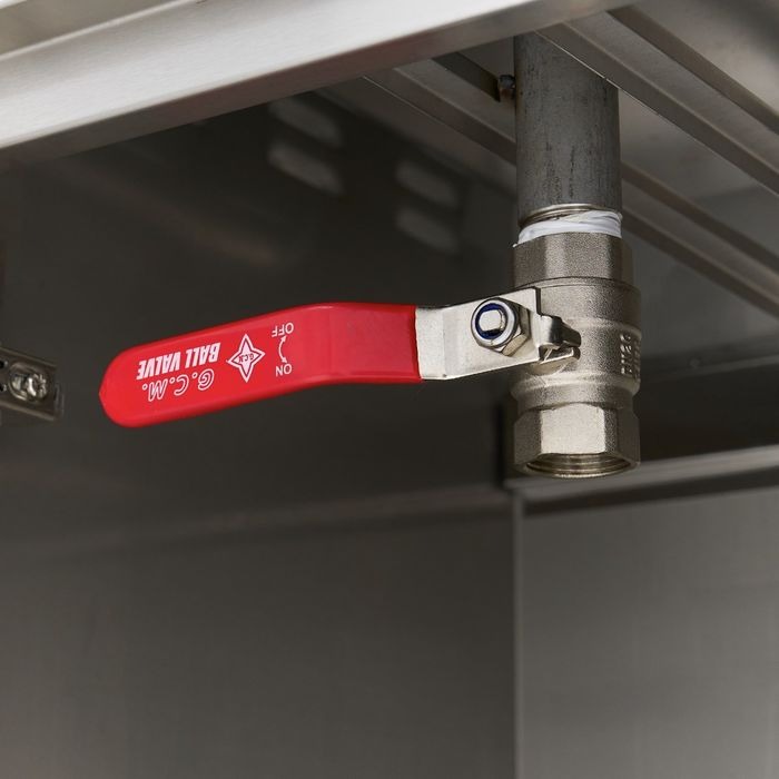 Fritüür - 2 x 16L - 2 korvi - tühjenduskraaniga ja alusega - 230V - Image 6