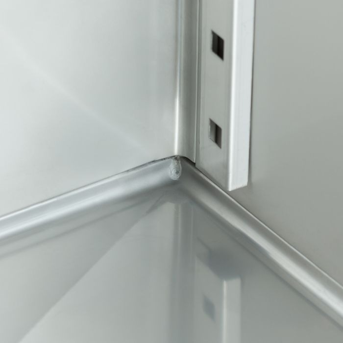 Külmik - 800L - 6 Reguleeritavat Riiulit - Ratastel - Roostevaba Teras - Image 4