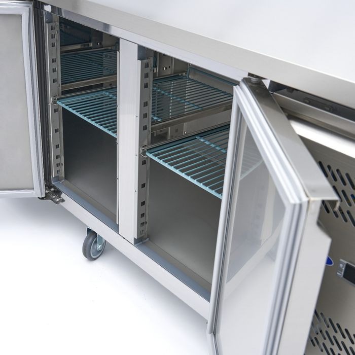 Töölaua külmik - 223cm - 4 uksega - Image 8