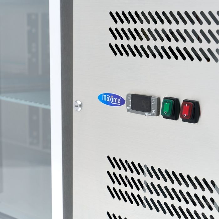 223cm - Töölaua külmik - 4 klaasuksed - Image 8