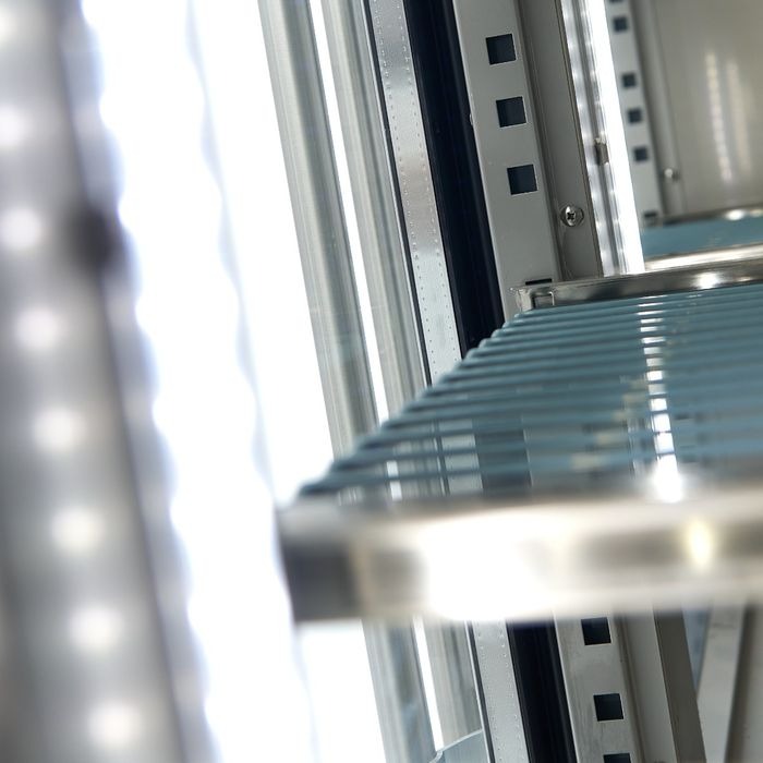 223cm - Töölaua külmik - 4 klaasuksed - Image 5