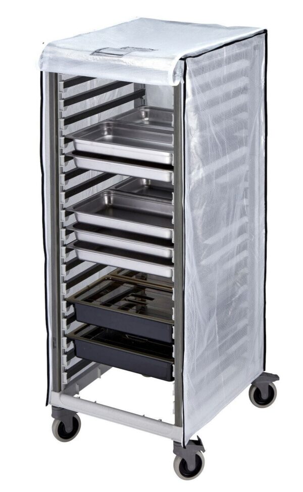 Vinüülkate Camshelving vankrile 18x GN 2/1, Cambro, 787x679x(H)1544mm - Image 2