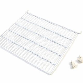 Shelf Showcase Incl. 2 Clips White for Refigurated Display Case 235L