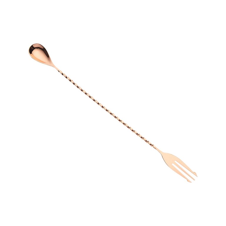 Classic bar spoon copper 315 mm