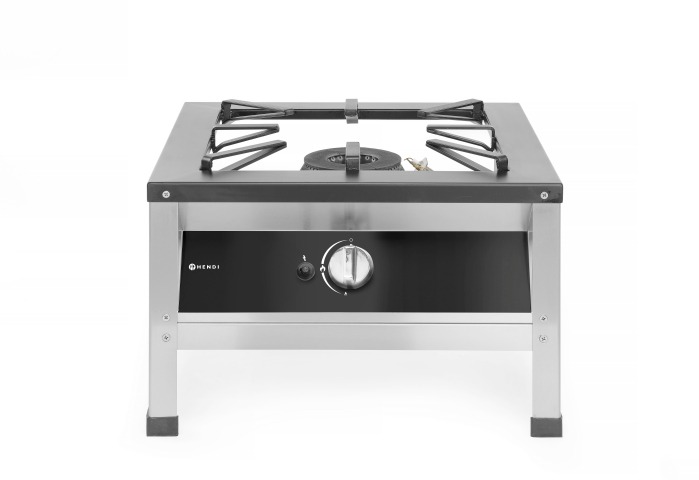10.8kW Jalgadel gaasipliit KitchenLine XL 580x650x(H)400mm - Image 2