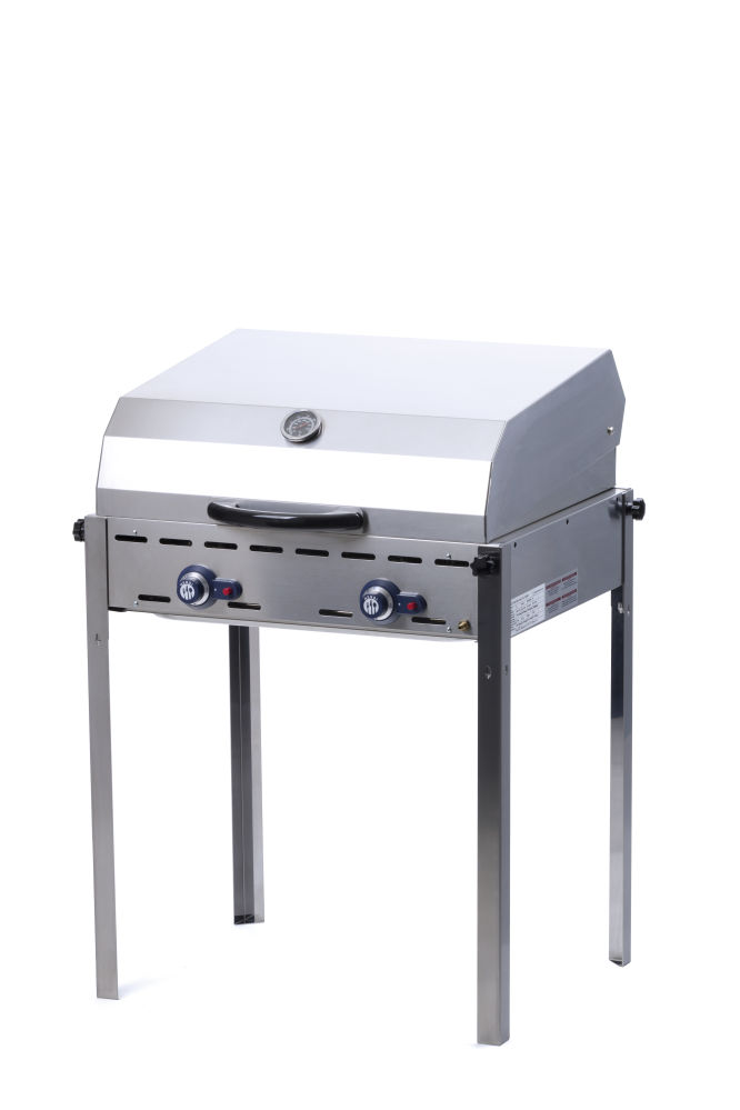 Rolltop-tüüpi kaas 2 põletiga grillile Green Fire