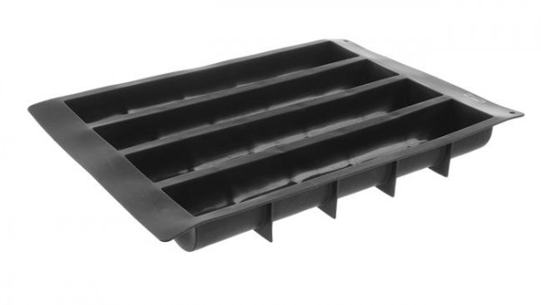 80x500x66mm Küpsetusvorm silikoonist Long mold 4 per mold