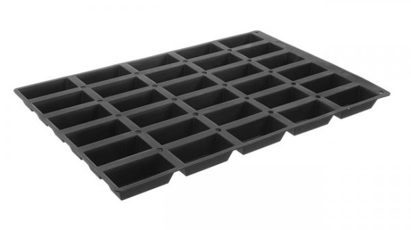 100x52x31mm Küpsetusvorm silikoonist Mini-cake 30 per mold