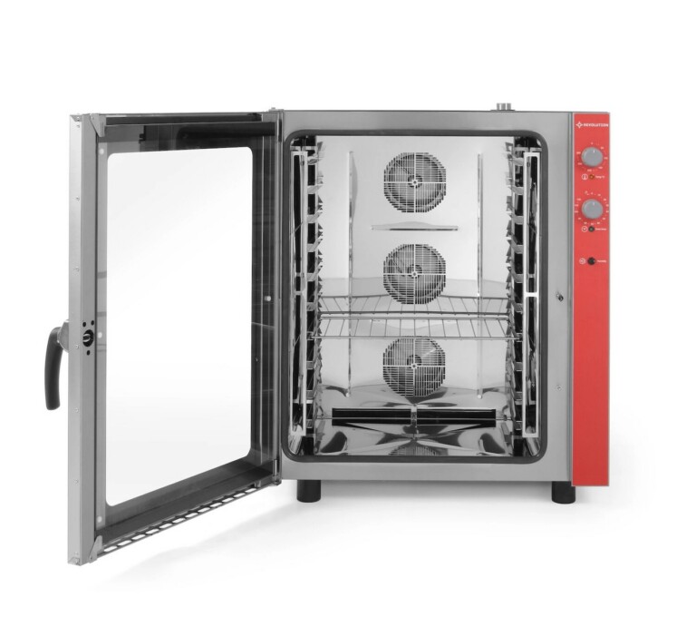 Niisutusega konvektsioonahi 10xGN1/1, Revolution, 400V/11500W