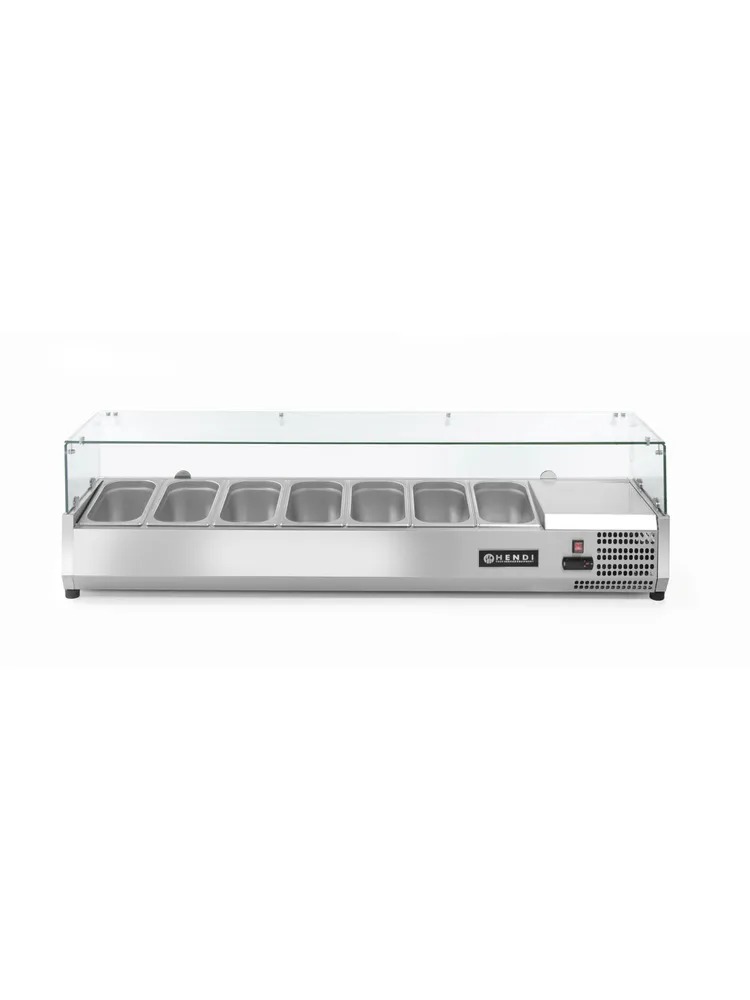 7xGN1/4 Külmlett GN1/4 - kõrgend Arktic 230V/180W, 1505x335x(H)430mm