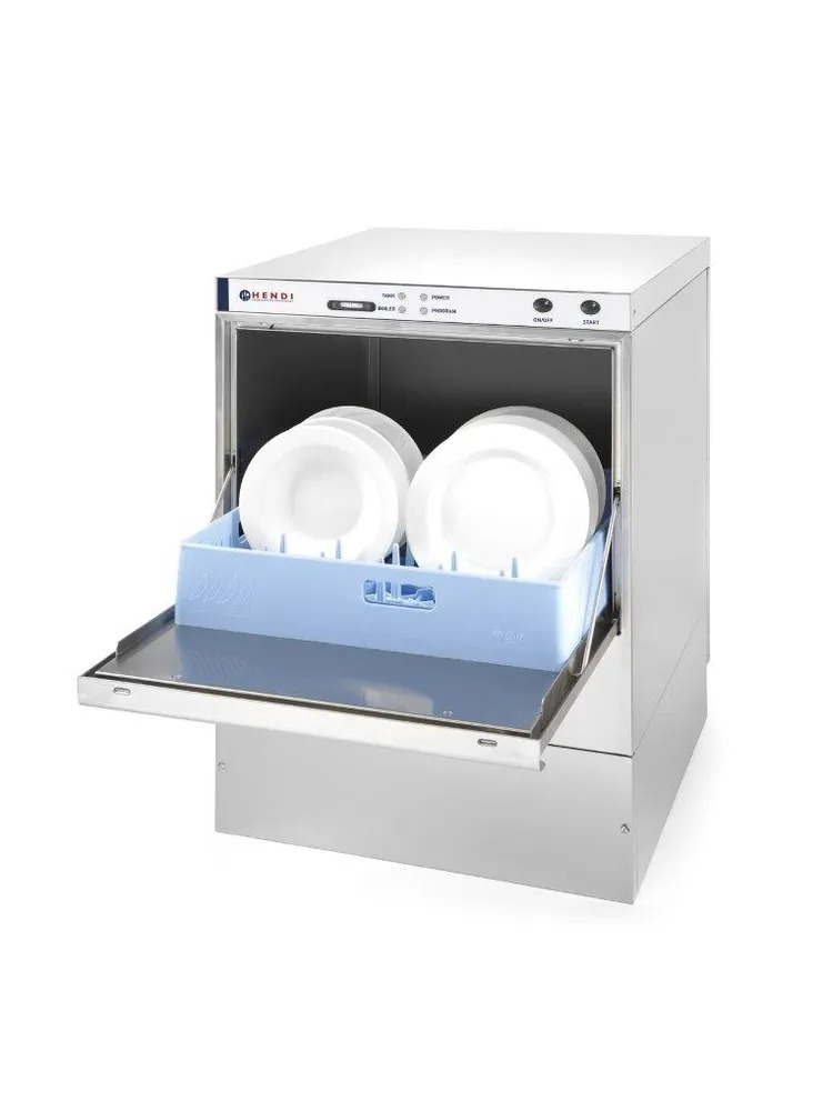Nõudepesumasin 50x50 - manuaalne juhtimine tühjenduspumbaga, 400V/6600W, 600x570x(H)830mm