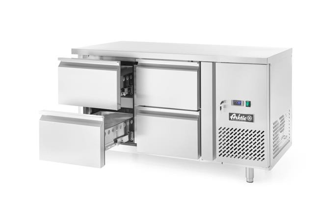 ProfiLine 700 külmlaud - 2 uksega, agregaadi asukoht küljeL Arktic, 230V/250W, 1360x700x(H)850mm - Pilt 6