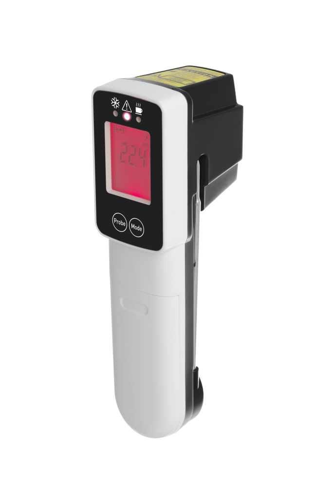 Infrapunatermomeeter, sondiga HACCP 39x53x158mm