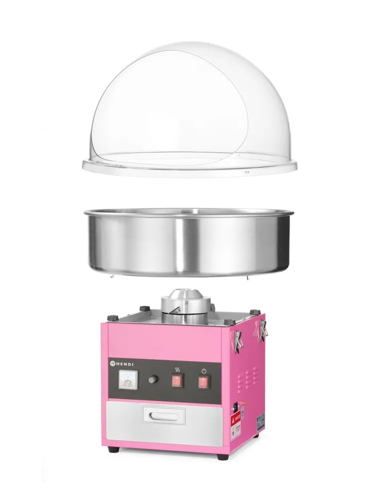 Suhkruvatimasin 230V/1200W, 520x520x480mm - Image 4