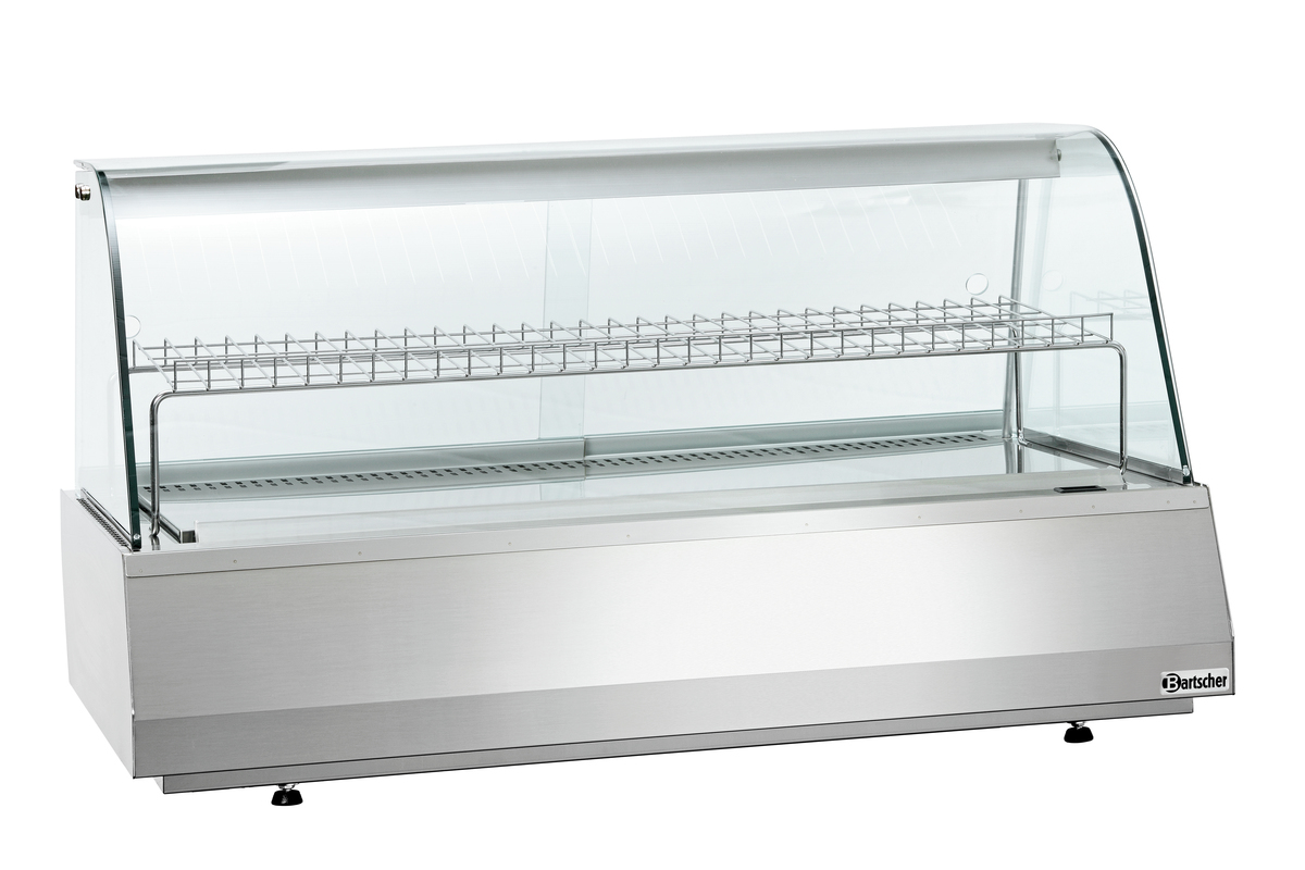 Refr. display 3/1GN curved glass