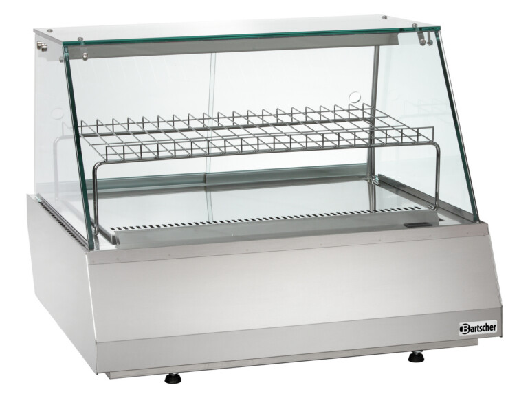Refr. display 2/1 GN straight glass