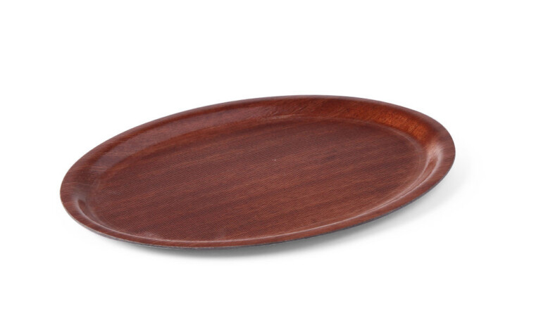 200x265mm Serveerimiskandik lamineeritud libisemiskindel ovaalne