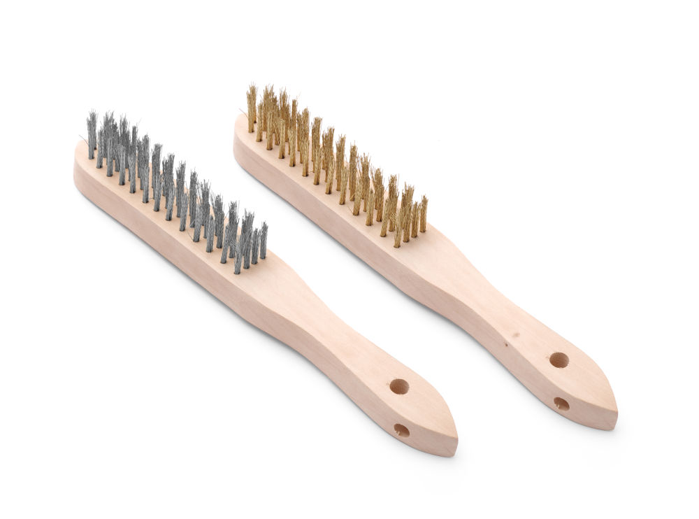 Vasest ja roostevabast terasest harjade komplekt - 2tk., (L)290mm