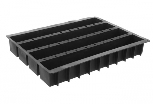 78x45x18mm Küpsetusvorm silikoonist Madeleine 44 per mold