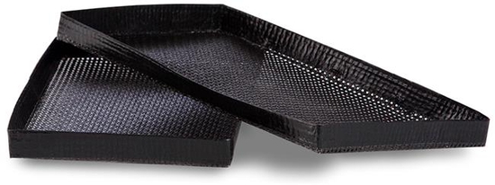 Perforeeritud teflonkorv 152x308x22mm turboahjude X2c ja X4i jaoks - komplekt 2 tk.