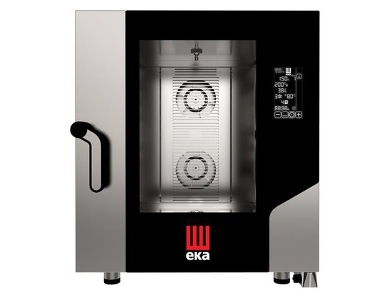 7xGN1/1 Black Mask Gastro, – elektromehaaniliselt juhitav, elektriline, Tecnoeka, GN1/1, 400V/10400W, 730x784x(H)850mm