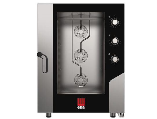 10x60x40cm Smart Bakery, – elektromehaanilise juhtimisega, elektriline, Tecnoeka, 400V/15500W, 850x1035x(H)1130mm