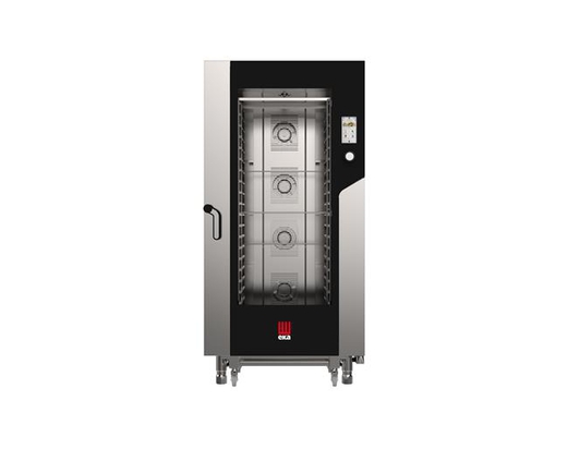 20xGN1/1 Touch Screen Gastro automaatse pesemissüsteemiga, 20xGN1/1 – elektroonilise juhtimisega, elektriline, Tecnoeka, GN1/1, 400V/31000W, 930x970x(H)1900mm