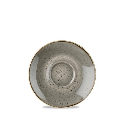118mm Stonecast Grey espresso alustass