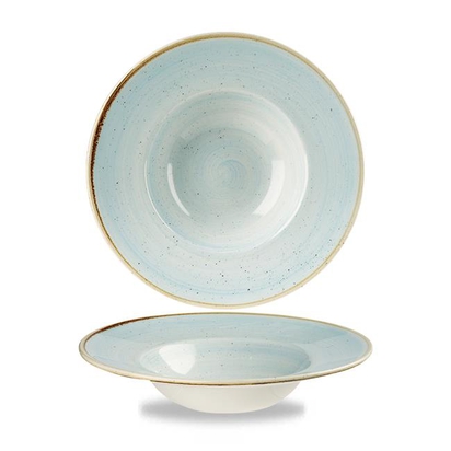240mm Stonecast Duck Egg Profile laia äärega kauss