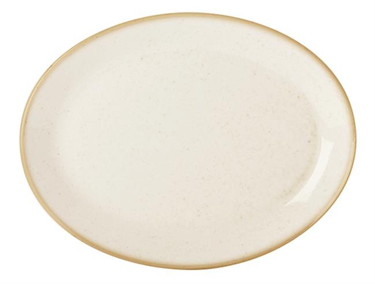 31x24cm Lihv ovaalne taldrik